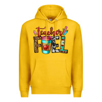 Lemon teacher fuel Premium Hoodie - OliviaCreatesArt