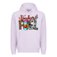 Lilac teacher fuel Premium Hoodie - OliviaCreatesArt