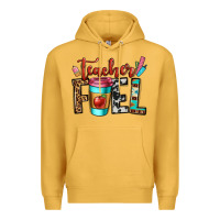 Mustard teacher fuel Premium Hoodie - OliviaCreatesArt