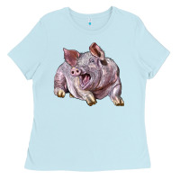 Landrace Pig Ladies Tee | Teevron
