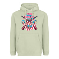 Matcha Red white and pew pew pew Heavyweight Hoodie - FaDigitalArtStudio