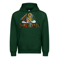 Foreset Green steppin into juneteenth Urban Hoodie - SublimationCraftShop