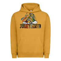 Pigment Peanut Butter steppin into juneteenth Urban Hoodie - SublimationCraftShop