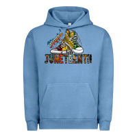 Pigment Pebble Blue steppin into juneteenth Urban Hoodie - SublimationCraftShop