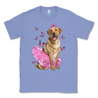 Colony Blue Labrador Retriever Dog With Tutu Classic Tee - LillyAllenDesigns