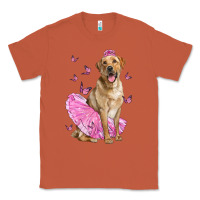 Copper Labrador Retriever Dog With Tutu Classic Tee - LillyAllenDesigns