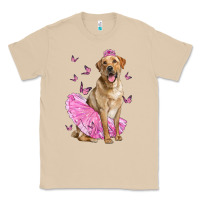 Mushroom Labrador Retriever Dog With Tutu Classic Tee - LillyAllenDesigns