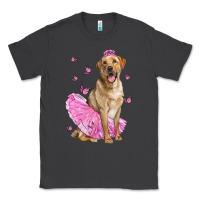 Smoke Labrador Retriever Dog With Tutu Classic Tee - LillyAllenDesigns