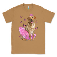 Toasted Coconut Labrador Retriever Dog With Tutu Classic Tee - LillyAllenDesigns