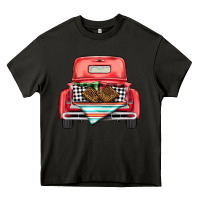 Asphalt Christmas truck Heavy Core Tee - BarkalooDesign