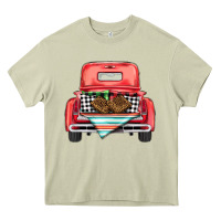 Mossy Christmas truck Heavy Core Tee - BarkalooDesign