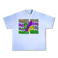 Grape Ice mardi gras with fleur de lis Urban Heavy Tee - LillyAllenDesigns