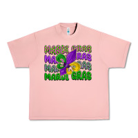 Salmon mardi gras with fleur de lis Urban Heavy Tee - LillyAllenDesigns
