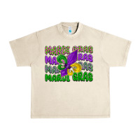 Sandshell mardi gras with fleur de lis Urban Heavy Tee - LillyAllenDesigns