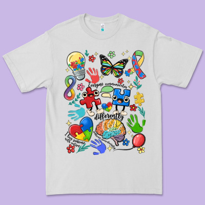 Somebody's Loud & Proud Autism Mama Premium Tee Designed By Maliassmallbusiness
