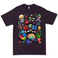 Plum somebody's loud & proud autism mama Premium Tee - MaliasSmallBusiness