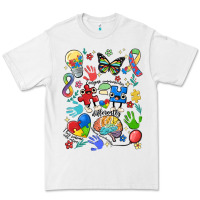 White somebody's loud & proud autism mama Premium Tee - MaliasSmallBusiness