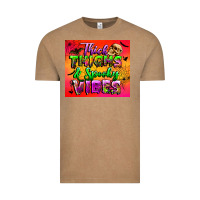 Vintage Coffee thick thighs and spooky vibes tumbler Vintage Tee - BundleAndBundleShop