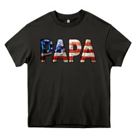 Asphalt American Papa Heavy Core Tee - LillyAllenDesigns