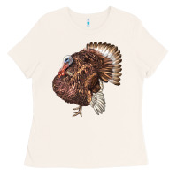 Bone Bourbon Red Turkey Ladies Tee - LillyAllenDesigns