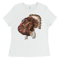 White Bourbon Red Turkey Ladies Tee - LillyAllenDesigns