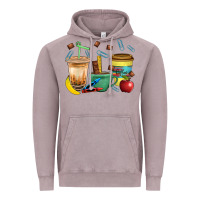 Vintage Zinc School Boy Coffee Cup Bbs Vintage Hoodie - BundleAndBundleShop