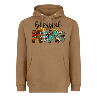 Toasted Coconut Western Blessed Mama Mother's Day Heavyweight Hoodie - FaDigitalArtStudio