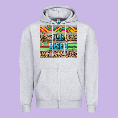 He Is Risen Tumbler Easter Day Zipper Hoodie Designed By Howdyjamesfarm