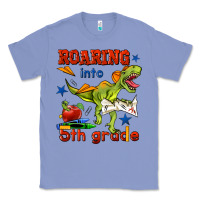 Colony Blue roaring into 5th grade Classic Tee - BundleAndBundleShop