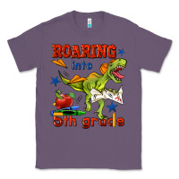 Lavender roaring into 5th grade Classic Tee - BundleAndBundleShop