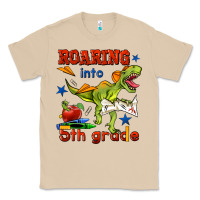 Mushroom roaring into 5th grade Classic Tee - BundleAndBundleShop