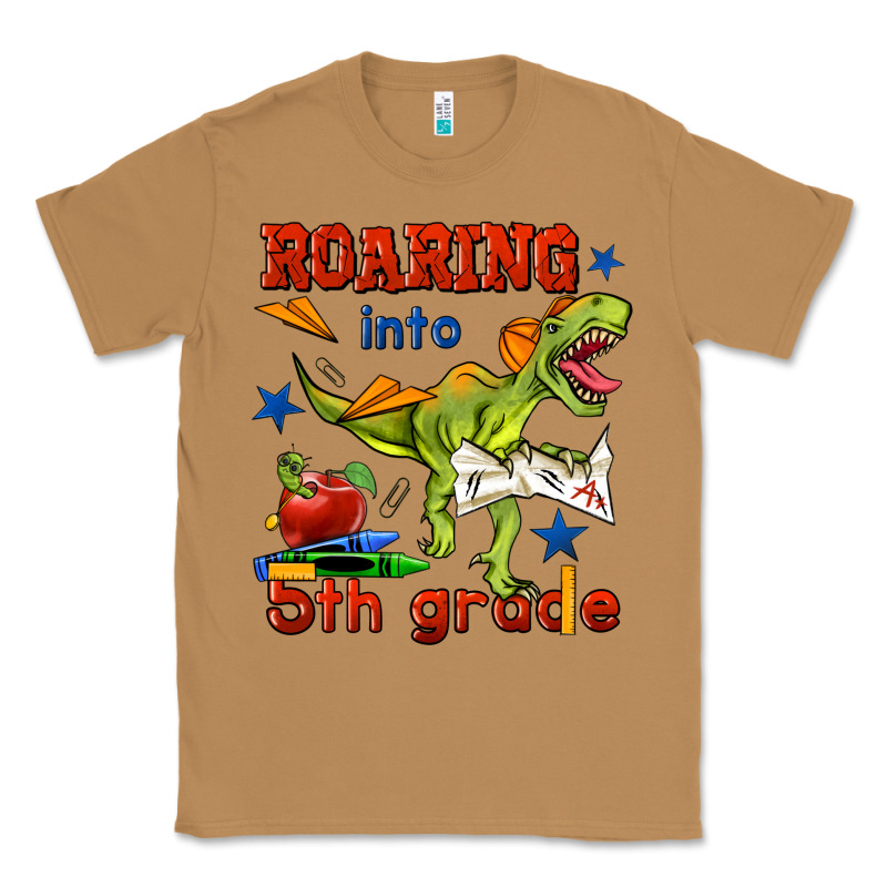 Roaring Into 5th Grade Classic Tee by BundleAndBundleShop | Teevron