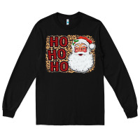 Black Ho Ho Ho Santa Long Sleeve Tee - Bettercallsaul
