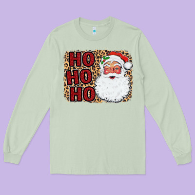 Ho Ho Ho Santa Long Sleeve Tee Designed By Bettercallsaul