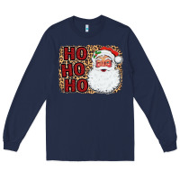 Navy Ho Ho Ho Santa Long Sleeve Tee - Bettercallsaul