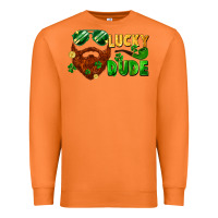 Carrot lucky dude saint patricks bearded man Premium Sweatshirt - FaDigitalArtStudio