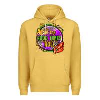 Antique Gold let the good times roll olivia Premium Hoodie - OliviaCreatesArt