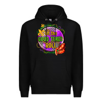 Black let the good times roll olivia Premium Hoodie - OliviaCreatesArt