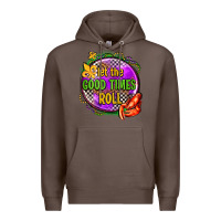 Coffee let the good times roll olivia Premium Hoodie - OliviaCreatesArt