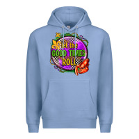 Colony Blue let the good times roll olivia Premium Hoodie - OliviaCreatesArt