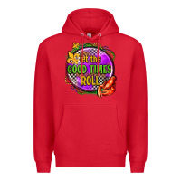 Red let the good times roll olivia Premium Hoodie - OliviaCreatesArt