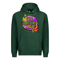 Sports Green let the good times roll olivia Premium Hoodie - OliviaCreatesArt
