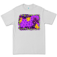 Dove Grey mardi gras background Premium Tee - JahusDesignShop
