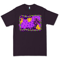Plum mardi gras background Premium Tee - JahusDesignShop