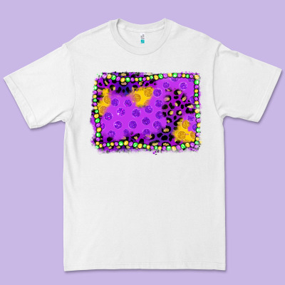 Mardi Gras Background Premium Tee Designed By Jahusdesignshop