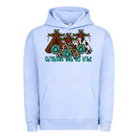 Pigment Grape Ice Christmas With Tribe Urban Hoodie - CowhideDigitalArt