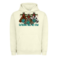 Pigment Pistachio Christmas With Tribe Urban Hoodie - CowhideDigitalArt