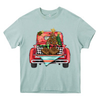 Arona Christmas truck Heavy Core Tee - BarkalooDesign