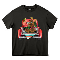 Asphalt Christmas truck Heavy Core Tee - BarkalooDesign