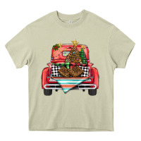 Mossy Christmas truck Heavy Core Tee - BarkalooDesign